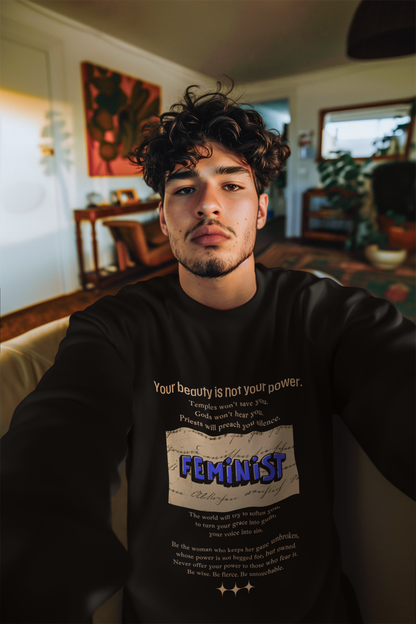 Your Beauty-Oversized Premium Comfort Sweatshirt