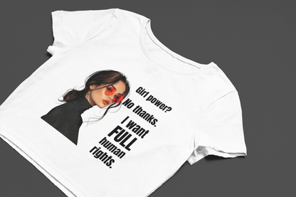 Full Human Rights | Feminist Women's Crop Top
