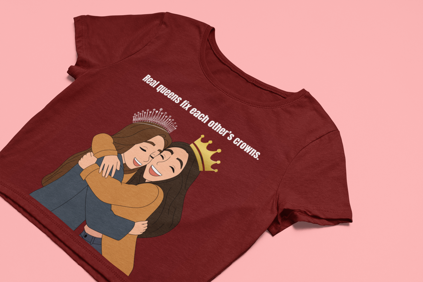 Real Queens | Feminist Women's Crop Top