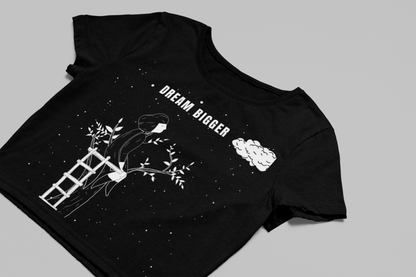 Dream Bigger | Feminist Women's Crop Top