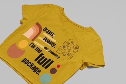 I'm the Full Package | Feminist Women's Crop Top