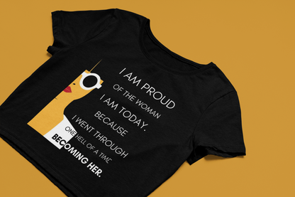 I am Proud | Feminist Women's Crop Top