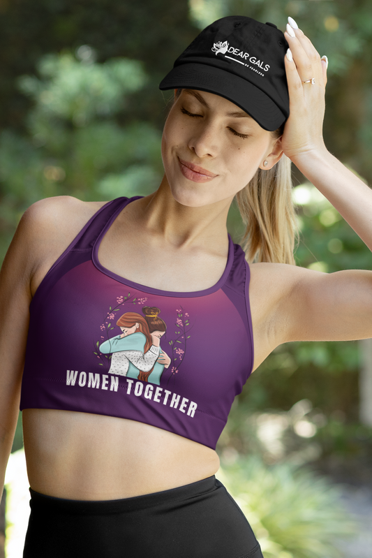 Women Together | Strong Feminist Sports Bra