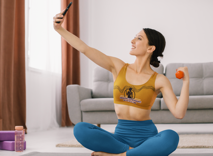 Smashing Patriarchy | Strong Feminist Sports Bra