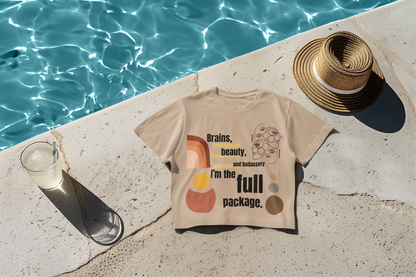 The Full Package | Feminist Women's Crop Top