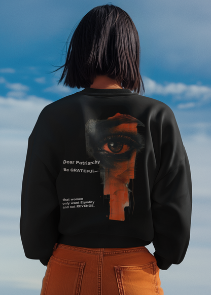 BE GRATEFUL-Oversized Premium Comfort Sweatshirt