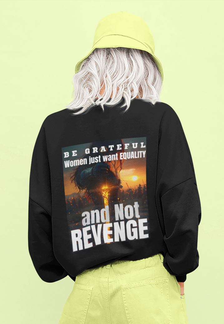 Not REVENGE-Oversized Premium Comfort Sweatshirt