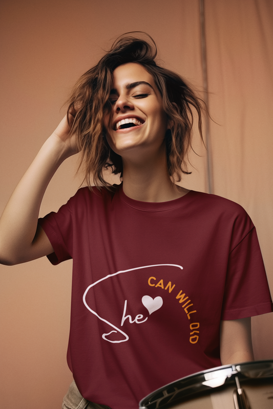 She | Feminist Oversized Unisex T-shirt