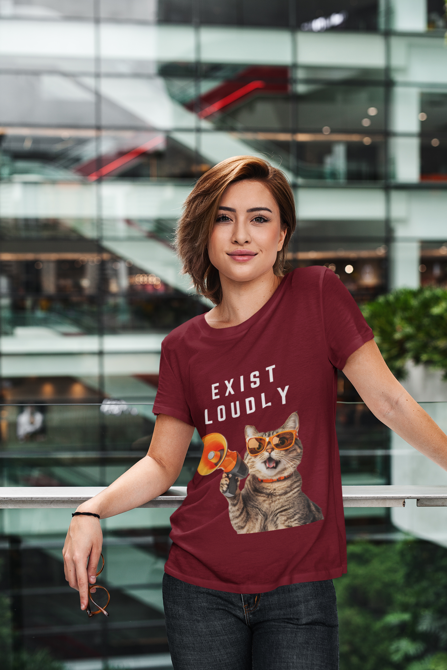 Exist Loudly | Feminist Oversize Unisex T-shirt