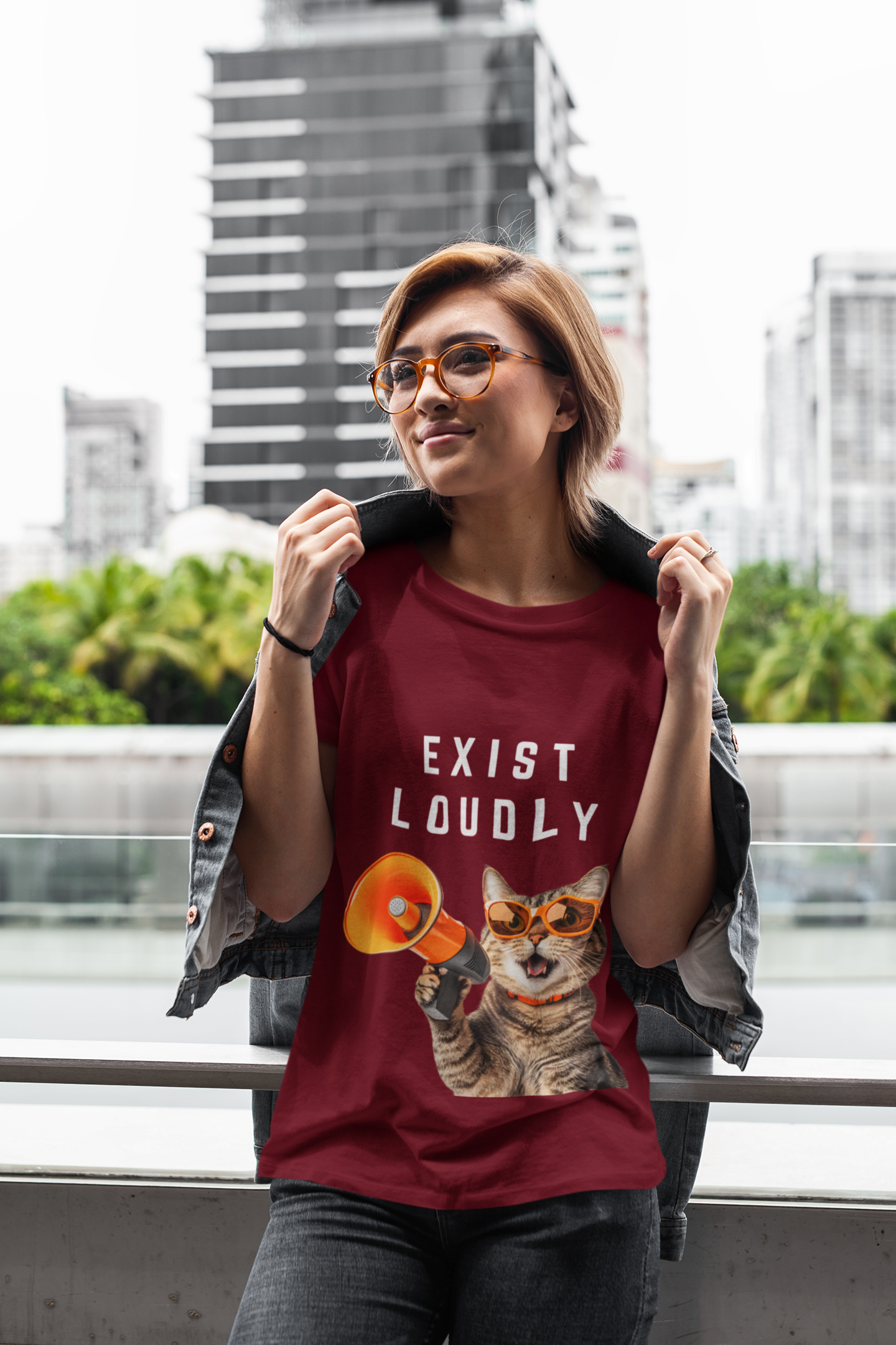 Exist Loudly | Feminist Oversize Unisex T-shirt