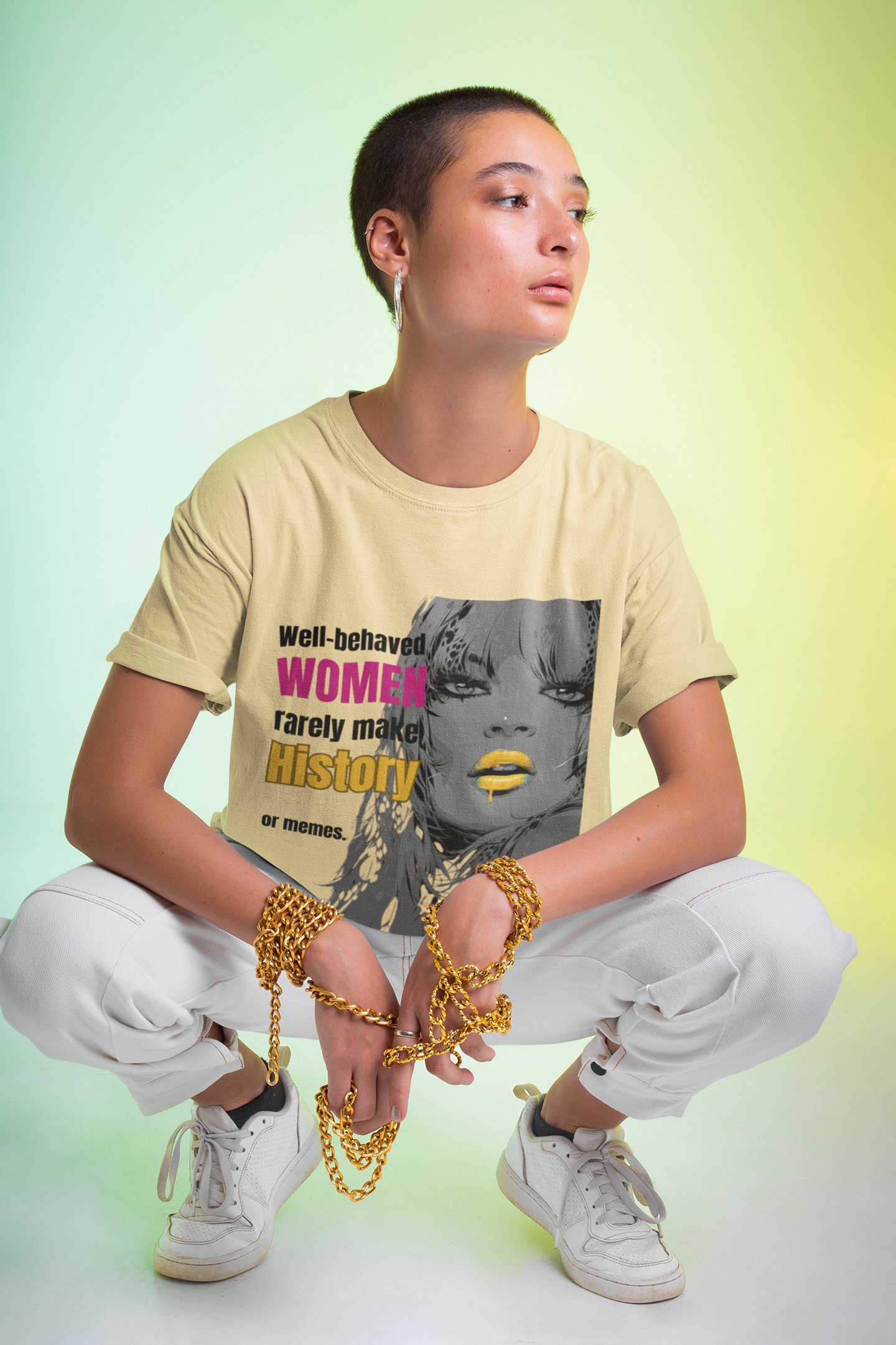 Well Behaved Women | Feminist Oversized Unisex T-shirt