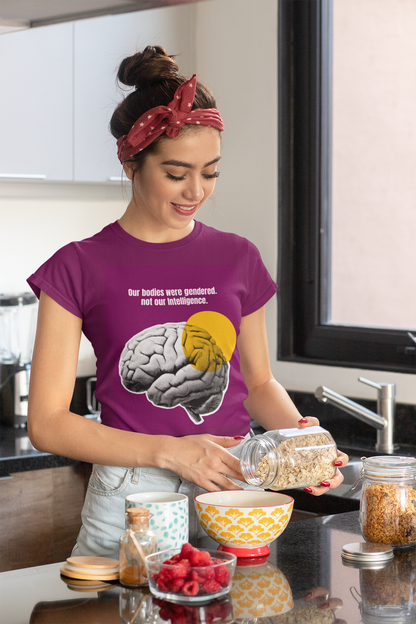 Not our Intelligence | Feminist Women's Crop Top