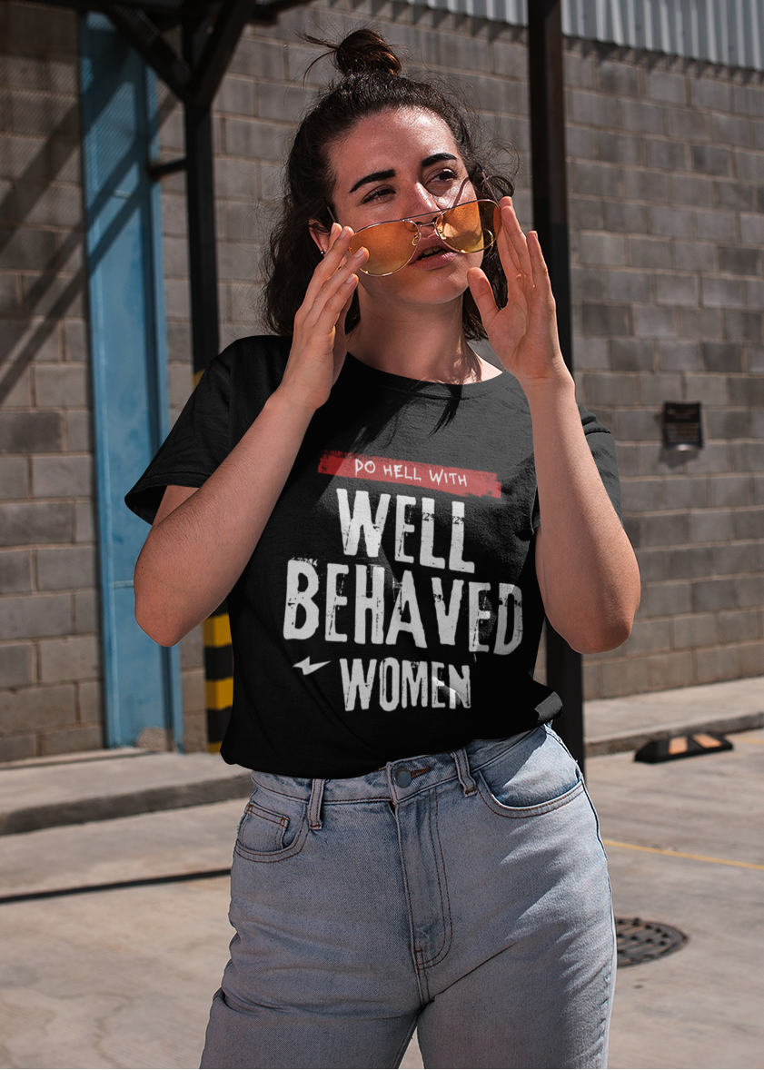Do Hell With | Feminist Oversized Unisex T-shirt