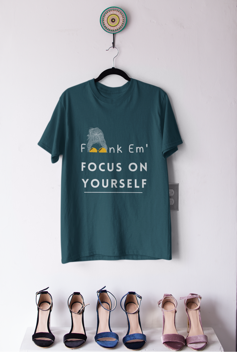 Foonk 'em | Feminist Oversized Unisex T-shirt