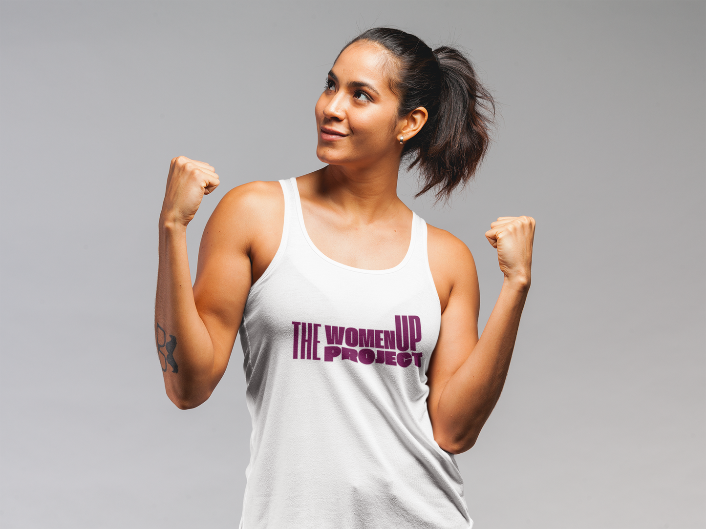 The WomenUp White Tank Top