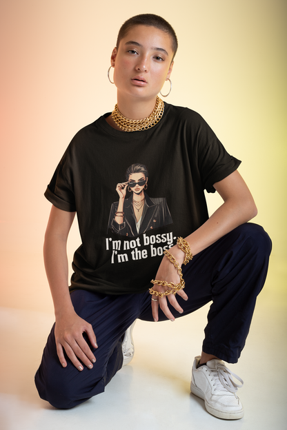 I'm the Boss | Feminist Oversized Unisex T-shirt