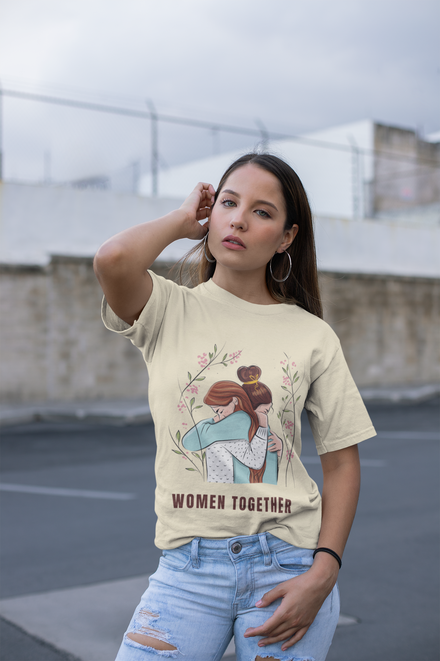 Women Together | Feminist Oversized Unisex T-shirt