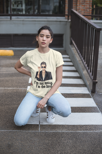 I'm the Boss | Feminist Oversized Unisex T-shirt