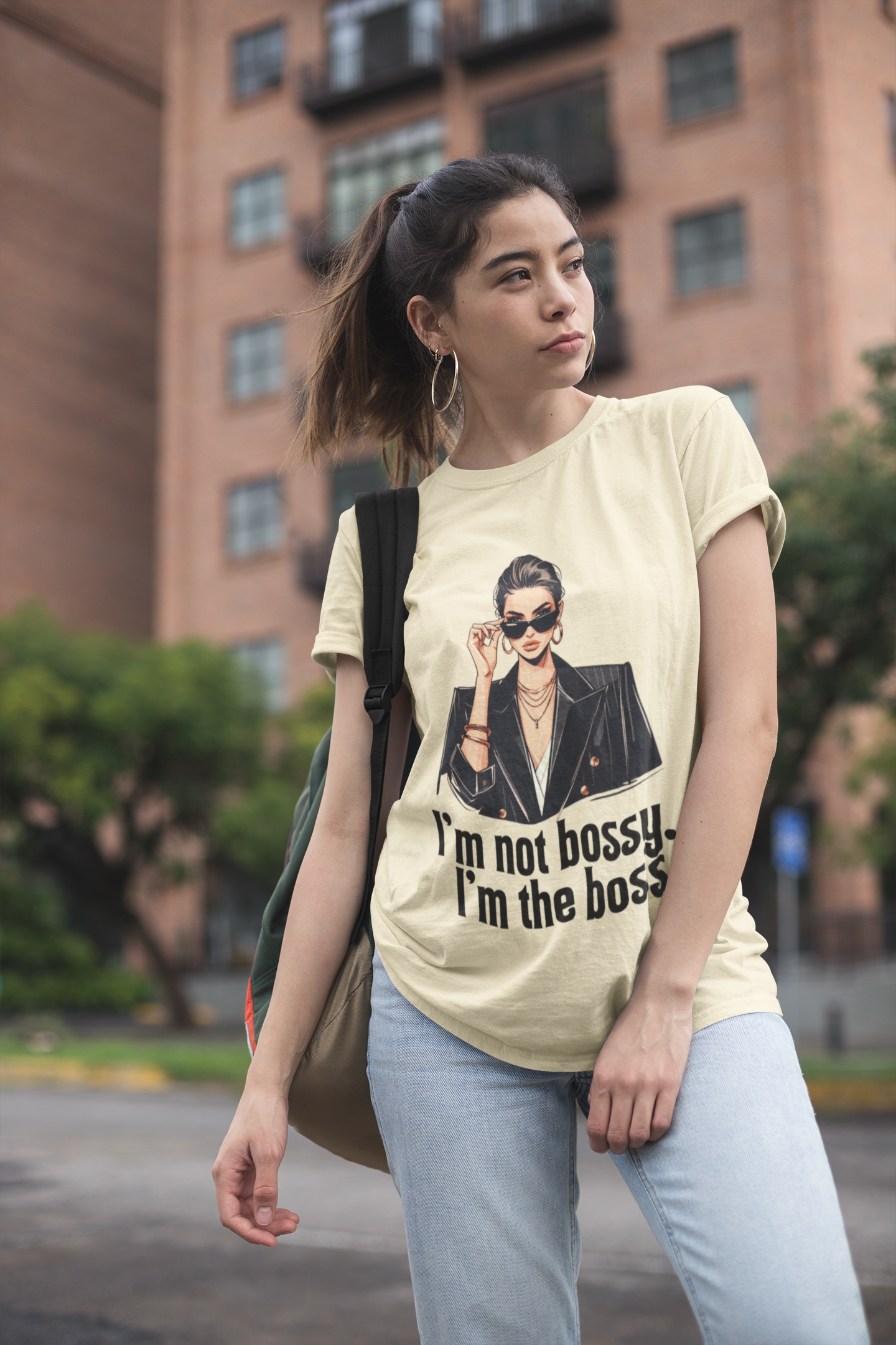 I'm the Boss | Feminist Oversized Unisex T-shirt