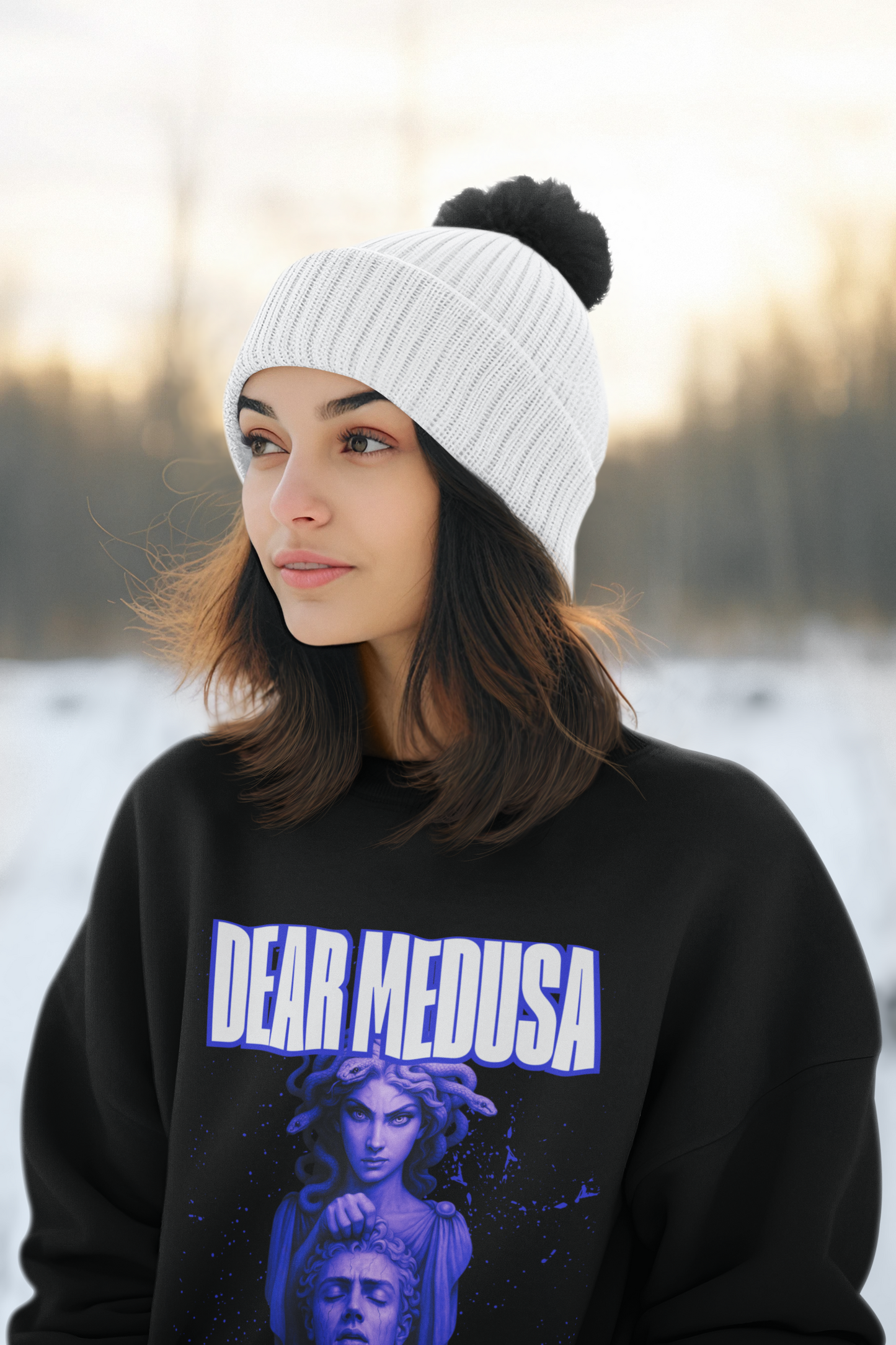 Der Medusa-Oversized Premium Comfort Sweatshirt